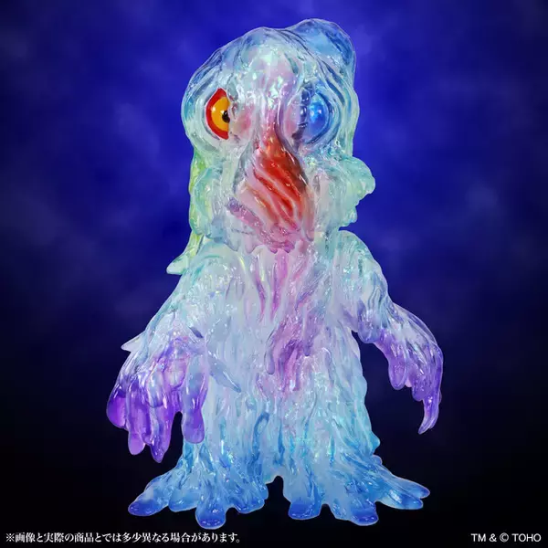 CCPJAPAN送る人気ソフビシリーズ MSS（ミドルサイズシリーズ）より、「KHカンパニー」限定カラーの、「ヘドラ」のレトロソフビフィギュアが発売！