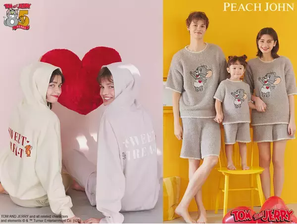 ピーチ・ジョンから『TOM and JERRY（トムとジェリー）』限定コレクションが3月5日(水)に発売！
