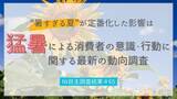「暑い夏の影響は社会に及ぶ。消費者行動を読み解く最新データを発表。」の画像1