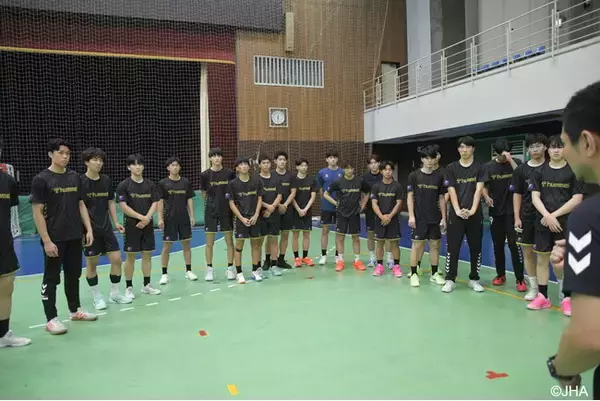 【ハンドボール】男子日本代表U-19（ユース） 第1回強化合宿を実施