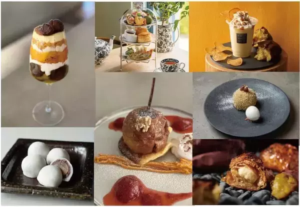 【東京ミッドタウン日比谷】栗やかぼちゃ、ぶどうをつかった豪華パフェやいちじくを使ったアフタヌーンティセットなど 実りの秋を堪能する旬な食材たっぷりメニューをご紹介！