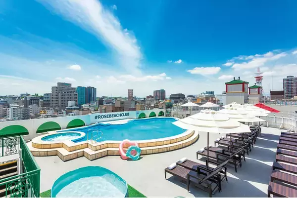 夏限定『#ROSEBEACHCLUB』公式HPからのご予約でご利用無料　9月末まで延長！