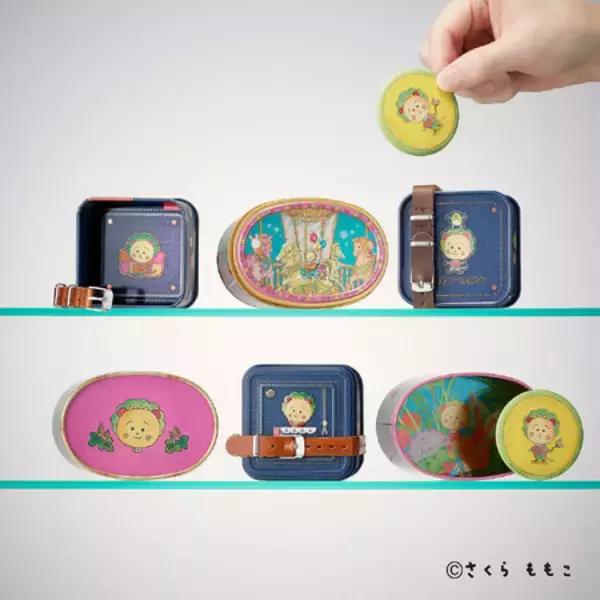 お菓子缶デザインのガチャガチャ（※カプセルトイ）を回して『世界のボタン』を手に入れよう！コジコジ缶シリーズが北海道に初登場