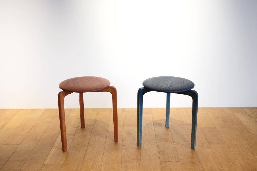 「山里の額縁工房が作るスツール」。手仕事の職人芸が紡ぐ物語