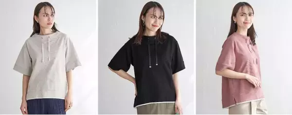 【アパレル専門店コックス】ikkaより、初夏のトップス「親子リンク」コーデ商品が登場！