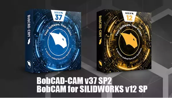 【圧倒的な低価格！なのに充実の機能】三次元CAD/CAM [BobCAD-CAM v37] SP2をリリース