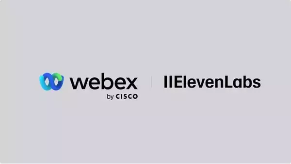 ElevenLabsがシスコシステムズのWebex AIエージェントに音声技術を提供