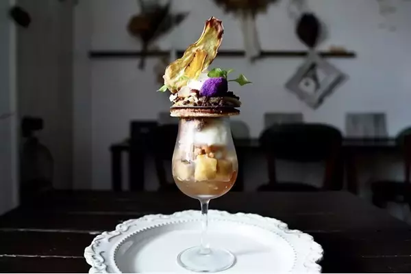 【千葉の恵みを味わうパフェ】地元食材で作る秋限定スイーツ。「芋と蔵のパフェ」cafetentoにてご提供。