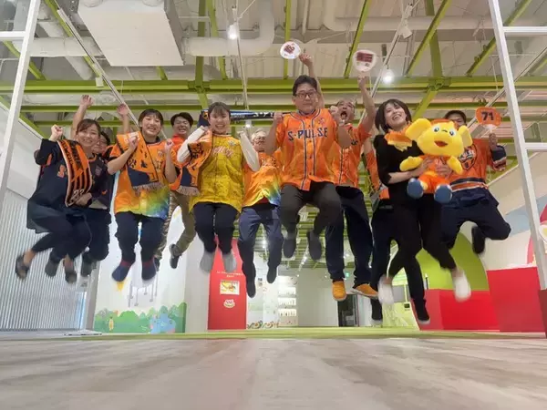 J2優勝とJ1昇格に向けて！鈴与グループ全社一斉実施！社内をオレンジ色に染めて、清水エスパルスを全力応援！