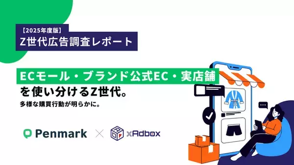 【Z世代の広告調査】Z世代はECモール・ブランド公式EC・実店舗を分散利用、購買チャネルの多極化が進む。