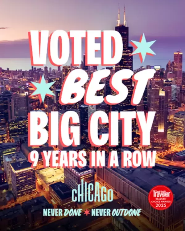 コンデナスト・トラベラー誌の読者が選ぶ「全米で最も魅力的な大都市」にシカゴが9年連続で選出！