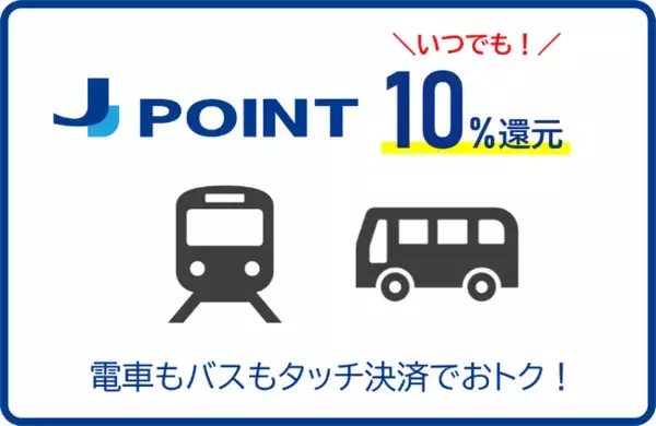 「クレカ乗車」でいつでもポイント10%還元！