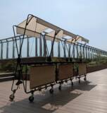 「広島駅ビル　minamoa（ミナモア）にてマルシェ用什器ORIICHIを採用」の画像1