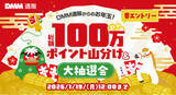 「【DMM通販】お年玉キャンペーン開催 DMMポイント総額100万pt還元！最大3,000ptが当たる大抽選会を12月26日より実施」の画像1