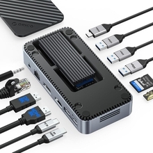 ORICO、ドッキングステーションとM.2 SSDケースを一体化した多機能ドックを発表--8K/4Kデュアル出力・10Gbps転送・100W PD充電・最大8TB拡張を1台に集約
