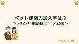 「ペット保険加入率が増加中！犬で52％、猫で28%という結果に」の画像1