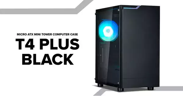 ZALMAN社製、アドレサブルRGBファンとフロントLEDを備えたシンプルデザインのミニタワー型PCケース「T4 PLUS」を発表