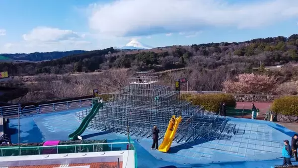 【こどもの休日の過ごし方】伊豆ウィンターキャンプ～巨大ジャングルジム＆イルミネーション編～