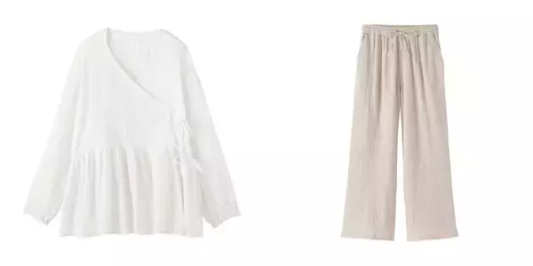 「無印良品 「楊柳ガーゼ」シリーズを発売」の画像