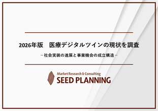 医療デジタルツイン市場の現状を調査、市場形成は限定用途型DTから段階的に進む