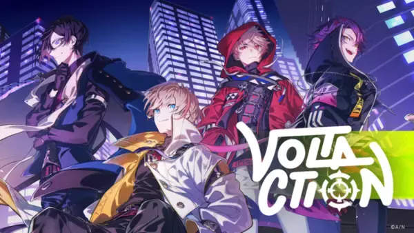 VTuber / バーチャルライバーグループ「にじさんじ」より、「VOLTACTION（ヴォルタクション）」として新たに4名がデビュー！本日2022年7月13日(水)より活動開始！