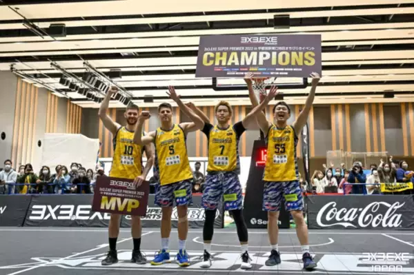 「3x3.EXE SUPER PREMIER 2022」は地元の声援を受けUTSUNOMIYA BREX.EXEが初代チャンピオンに！PREMIER 2022 PLAYOFFSに続く2冠達成！