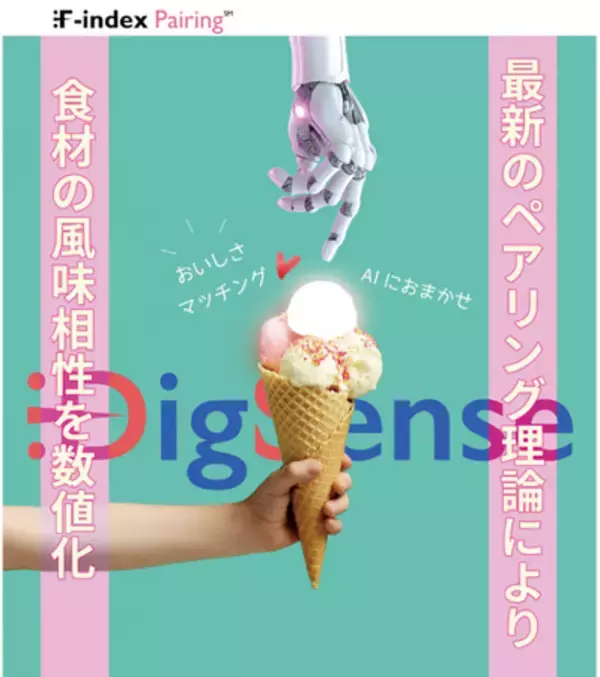 “おいしさ”設計を強力サポート！ 次世代フードペアリングAIが登場