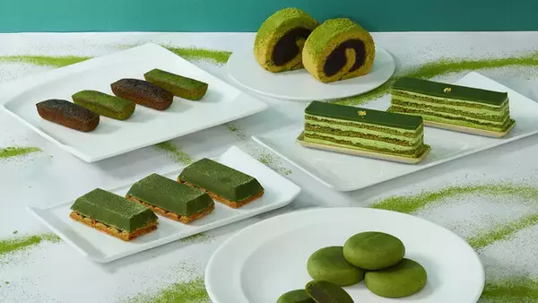 東京駅「東京ギフトパレット」新緑の季節をスイーツで楽しむ『抹茶スイーツフェア』開催
