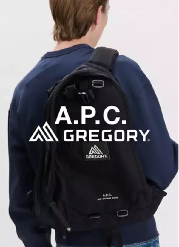 「＜A.P.C.＞12月12日(金)よりA.P.C. GREGORY初のコラボレーション発売」の画像