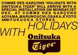 「Onitsuka TigerがCOMME des GARCONSとのホリデーコラボレーションを発表」の画像1