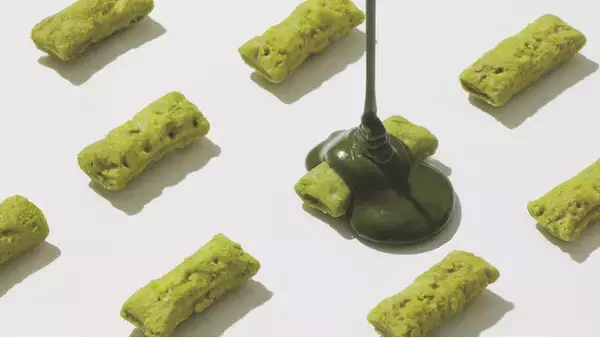 お茶っ葉（パ）みたいな“お茶っパイ”登場！「みじかめこねり　西尾の抹茶」