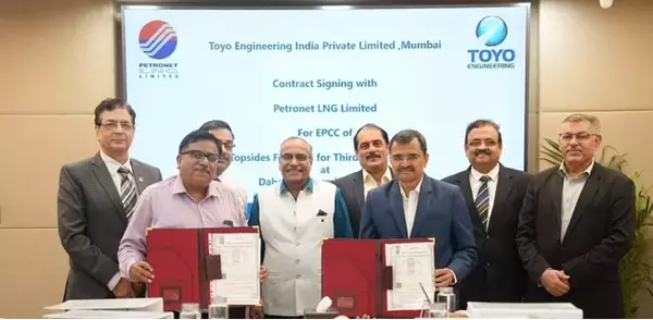 インドにて、LNG受入基地用桟橋のトップサイド設備建設プロジェクトを受注＜English follows＞