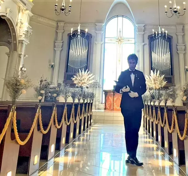 「第26回日本ミステリー文学大賞新人賞受賞！柴田祐紀の本業は、結婚式場の支配人。「こんな犯罪小説（ノワール）を書いちゃって大丈夫ですか？」」の画像