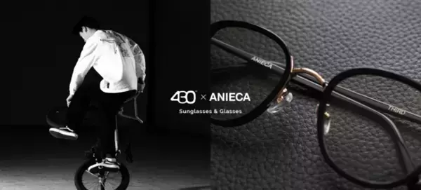BMX発ストリート系アパレルブランド「430」と大人カジュアルの「ANIECA」がコラボレーション第2弾！SunglassesとGlassesを2モデルリリース！