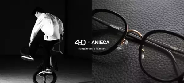 「BMX発ストリート系アパレルブランド「430」と大人カジュアルの「ANIECA」がコラボレーション第2弾！SunglassesとGlassesを2モデルリリース！」の画像