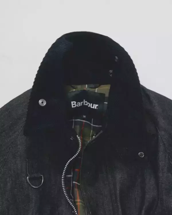 BARBOUR｜JOURNAL STANDARD relume名作「SPEY」をモダンなデニム素材で再構築した、エクスクルーシブモデルが登場