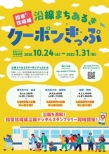 【期間・枚数限定】my routeで「指宿枕崎線 沿線まちあるきクーポンきっぷ」を、10/24から販売！