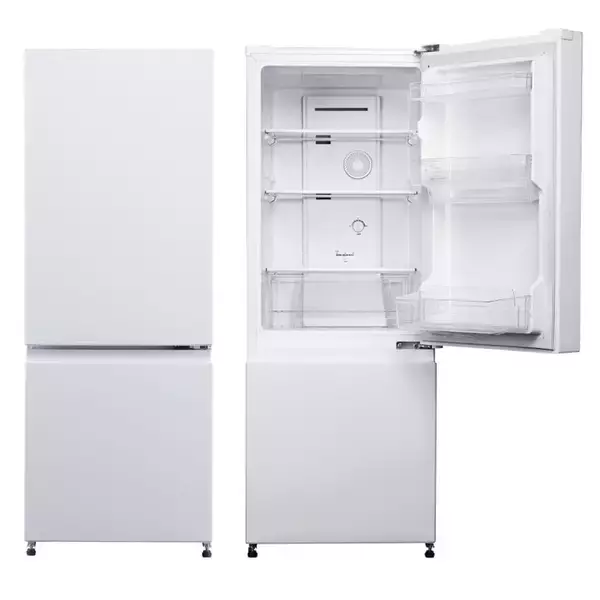 「スリムなボディに使いやすさ満載！シンプルで使い勝手の良い収納が便利な156L冷凍冷蔵庫を、ジェネリック家電製品大賞受賞ブランド「MAXZEN」より発売」の画像