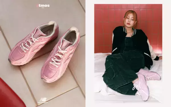 「atmos pink」 エクシクルーシブカラー「New Balance」 “U204LMMD”が発売