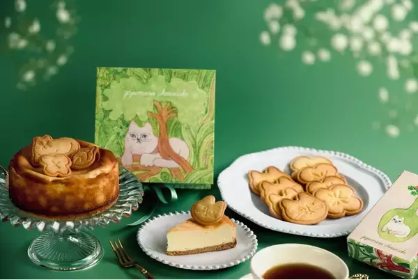 「猫 × チーズケーキ × 映画」――映画好き夫婦が手がけるアーティステックなスイーツブランド「gajumaru」、リニューアルを機に全国オンライン販売開始
