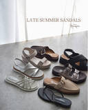 「【銀座かねまつ】夏から秋まで着こなしを楽しめる「LATE SUMMER SANDALS」登場。」の画像1