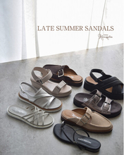 【銀座かねまつ】夏から秋まで着こなしを楽しめる「LATE SUMMER SANDALS」登場。