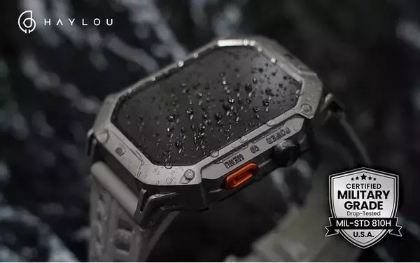 Haylou、全天候対応! 究極のタフネススマートウォッチ「IRON N1」発売