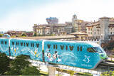 「東京ディズニーシー(R)25周年を記念したラッピングモノレール4月15日(水)から運行開始！」の画像1