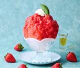 「【シーズンレスへの挑戦】行列ができる奈良のそうめん専門店『てのべたかだや』が本気を出した“大和かき氷”に注目！バジルオイルをかけるいちごのかき氷が早くも新登場！」の画像1