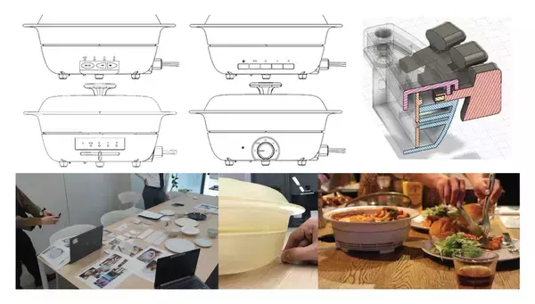「【エレコム初の白物家電 開発秘話】エレコムがひとり暮らし向けIHホットプレート「HOT DISH」の開発に挑戦した理由。」の画像