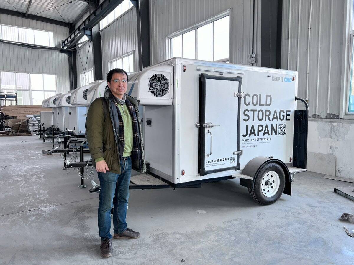 小型化・オフグリッド化を実現したコールドストレージで、国内外での新しいコールドチェーン構築に挑む