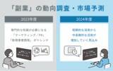 「「副業」における、2023年度の振り返りと2024年度の市場予測を発表」の画像1