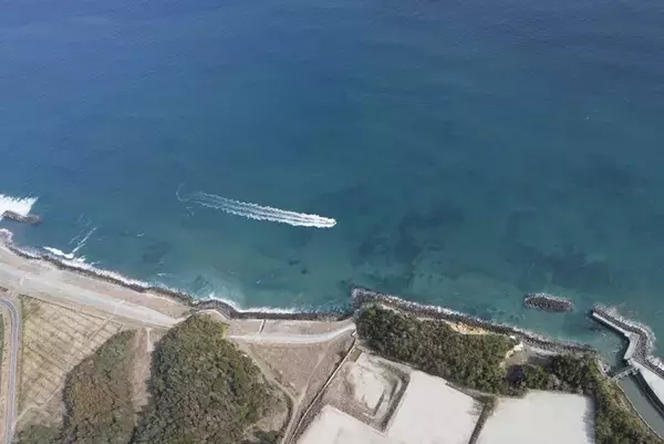 「ASTRO GATE、ロケット打上げ時の周辺海域への船の立ち入りを気球から観測する共同実証実験を実施」の画像