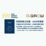 「50万件超・20万人以上のデータが明かす「日本の学校教育における非認知能力の実態」｜IGS、『非認知能力白書 2025年度版』を発刊」の画像1